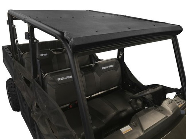 Spike ABS Roof Solid Black 2 Piece For Polaris Ranger Crew XP 900/1000 - Image 3