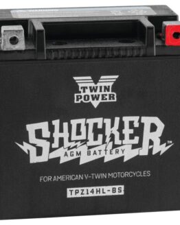Twin Power YTX-14L Shocker Battery Replaces H-D 65958-04