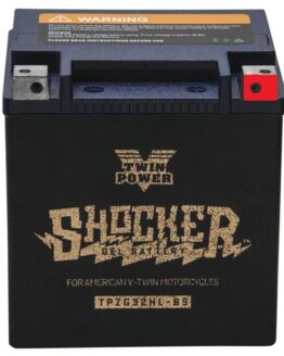 Twin Power YTX-32HL Shocker Gel Battery Replaces H-D 66010-97A