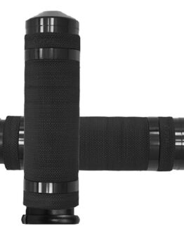 Avon Air SS Grips Black for Cable Throttle Harley Davidson