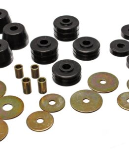 Energy Suspension D100-300 Body Mounts Black 5.4101G