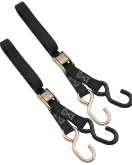 Standard Tie Downs - Pair - 1" x 72" - Black