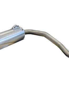 Stainless Steel & Aluminum Slip On Exhaust w/ Spark Arrestor