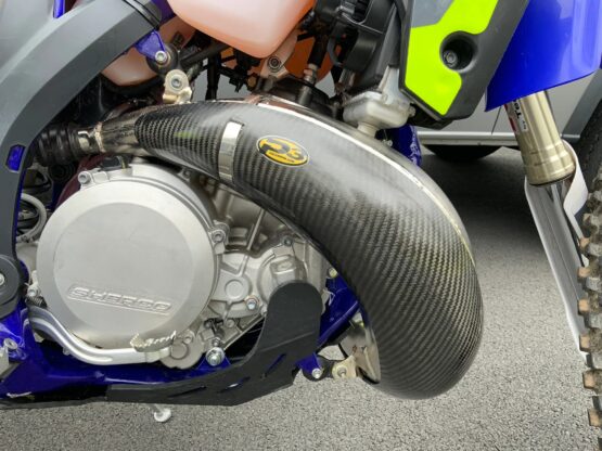 Carbon Fiber Exhaust Pipe Guard / Heat Shield