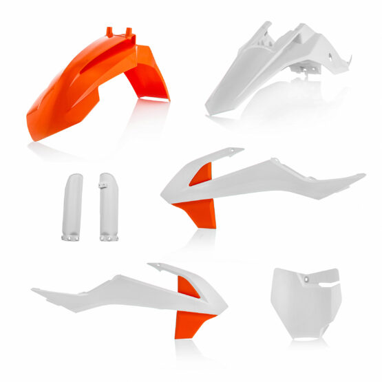 Full Plastic Kit - White/Orange Original 2019