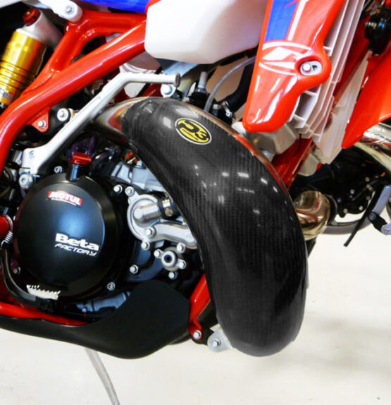 Carbon Fiber Exhaust Pipe Guard / Heat Shield - Image 2