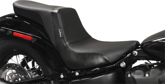 Daytona Basketweave Vinyl 2-Up Seat Black Low - Image 2