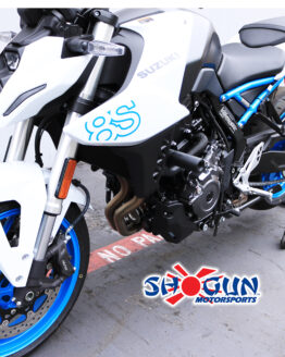 Shogun Frame Sliders No Cut Black For Suzuki GSX-8S 2023-2025