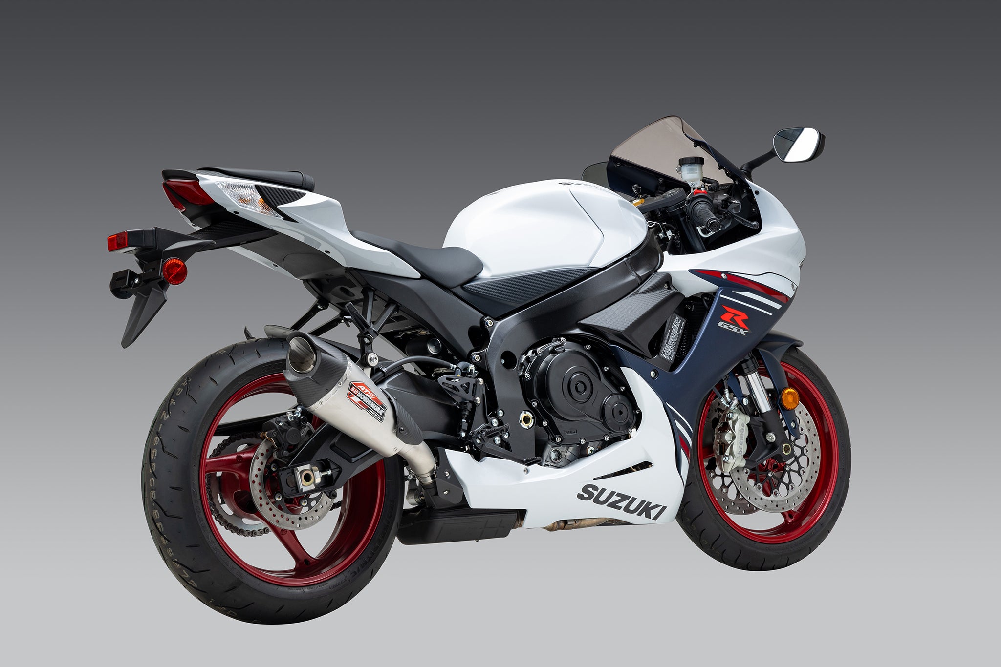 Yoshimura AT2 Slip-On Exhaust SS Muffler For GSX-R600/750 11-24 - Image 3