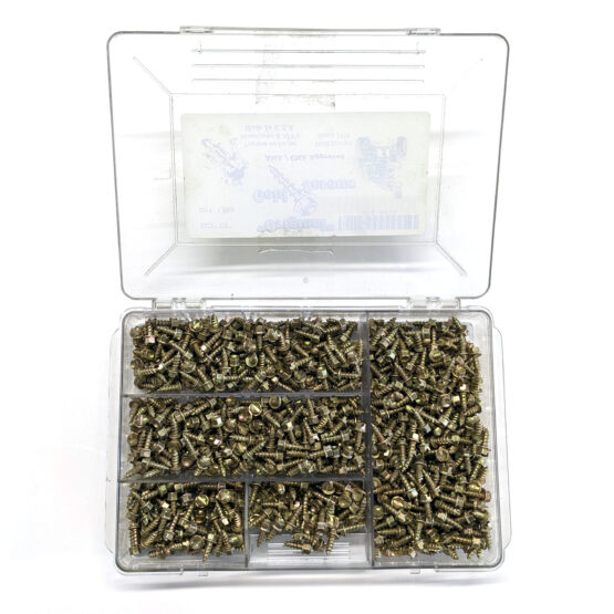 1/2" Original Gold Screws - 1000 Pack - Image 2