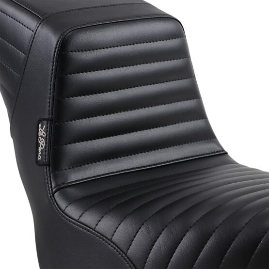 Kickflip Pleated Vinyl 2-Up Seat Black Foam - Image 3