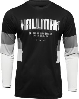 Thor Hallman Differ Draft Jersey Black White Men's Large