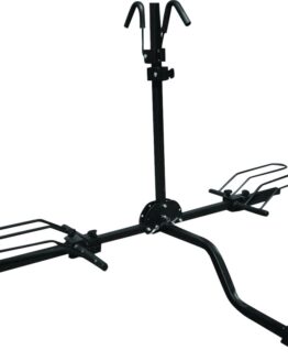 BikeMaster 2-Spot Hitch Mount Bicycle Carrier Black