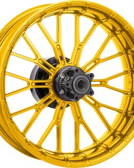 Arlen Ness Y-Spoke Rear Rim Gold 18x5.5 Forged Aluminum