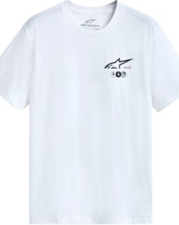 Alpinestars Asym SS CSF Tee White 2X-Large Men's Short Sleeve Shirt