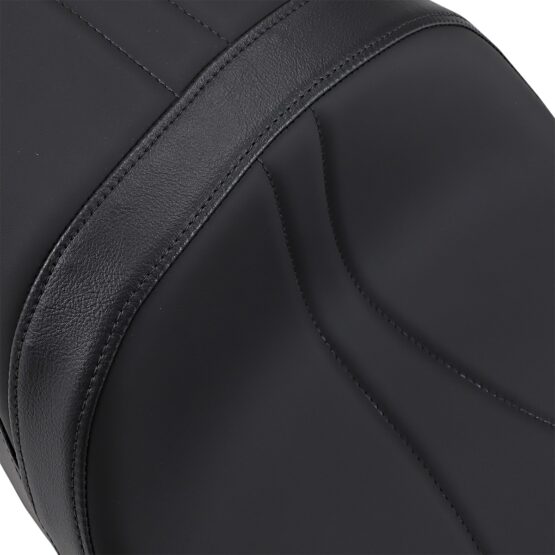 Low-Profile Stitched Leather 2-Up Seat - Image 2