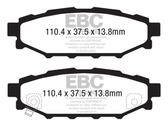 Ultimax2 Rear Brake Pads