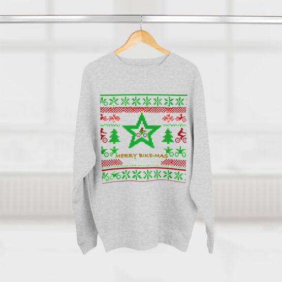 Festive Unisex Crewneck Sweatshirt - Bad Christmas Sweater - Image 24