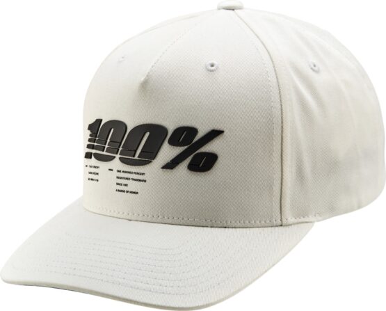 100% Staunch Hat Wht