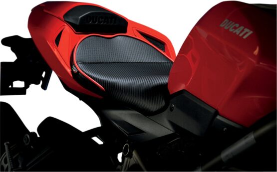 World Sport Performance Plain CarbonFX Vinyl Solo Seat - Image 2