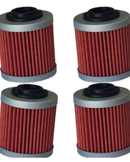 HiFloFiltro HF560 Oil Filter Replaces Can-Am Bombardier 420256455 - 4 Pack