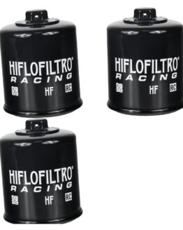 HF303RC Race Oil Filter - Black - 3 Pack