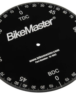 BikeMaster Aluminum Timing Degree Wheel 7in