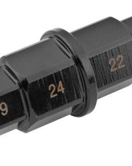 Universal 4-In-1 Hex Axle Tool - 17, 19, 22, and 24mm