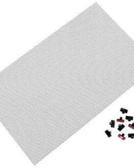 BIkeMaster Aluminum Mesh - Silver 13" x 7.5"