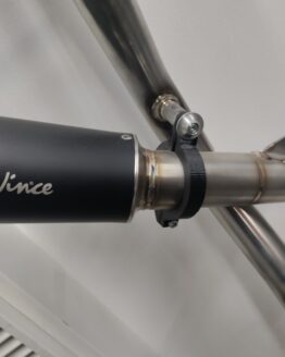 LV-10 Stainless Steel Black Slip On Exhaust