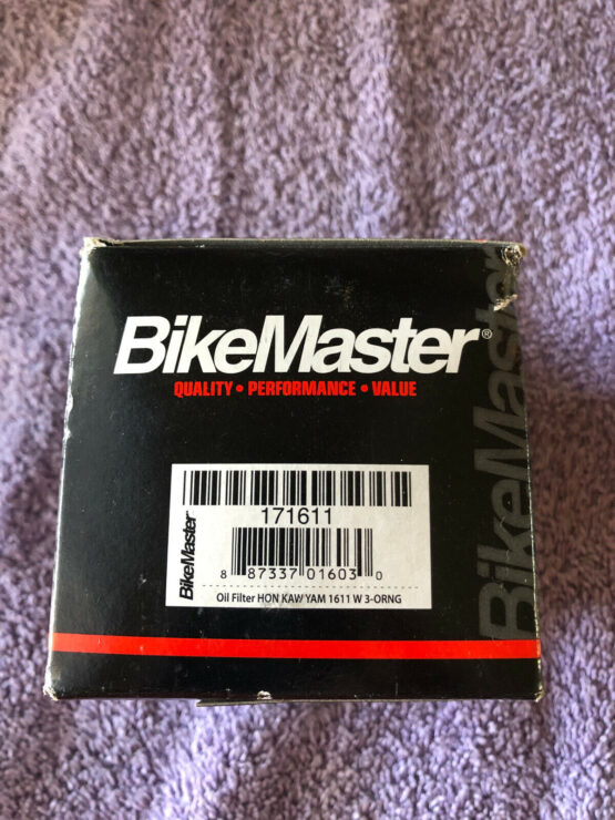 BikeMaster Honda BM-401 Oil Filter - Black - Image 2