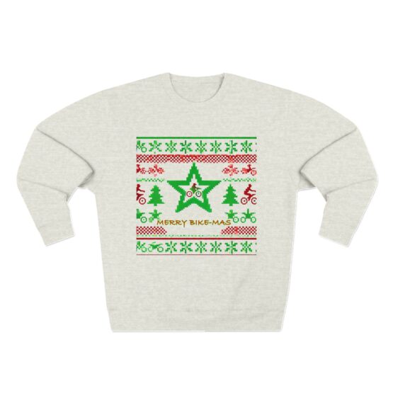 Festive Unisex Crewneck Sweatshirt - Bad Christmas Sweater - Image 2