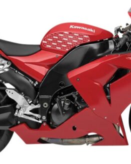 Stompgrip Tank Protector Kit Black - Fits ZX10R 2004-2007