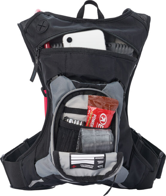 Carbon Black Raw 3 2.0L Hydration Pack w/ Plug-n-Play Tube - Image 2