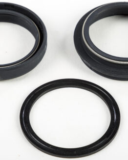 Black Single Fork Oil & Dust Seal Kit For 43 mm Showa Forks