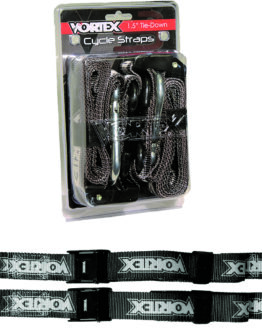 Vortex Racing VTX Tie-Downs 1.5in Black 2 Pack