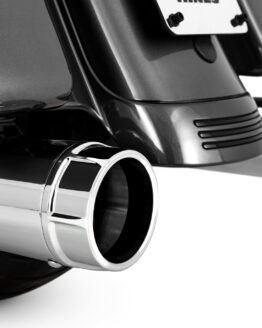 Chrome Torquer 450 4.5" Slip On Exhaust Mufflers