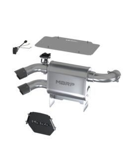 MBRP Slip-On Exhaust Dual Carbon Tip For Can-Am Maverick X3 17-18