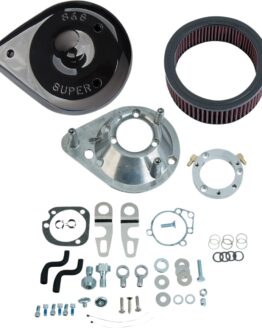 S&S Teardrop Air Cleaner Kit Black