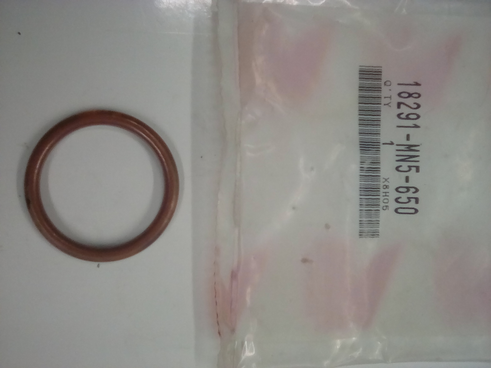 Honda Exhaust Pipe Gasket 18291-MN5-650