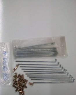 Rear Wheel Spoke Set 538-25304-10-00 For 00-09 Yamaha TTR125 TTR125E TTR125L