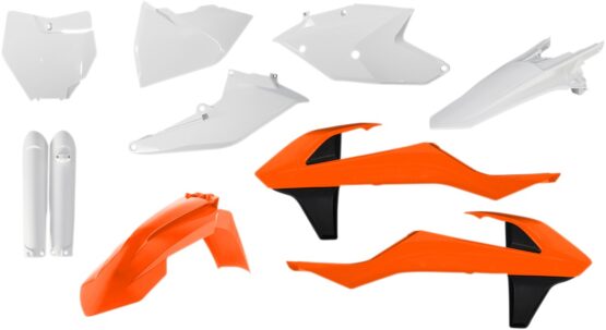 Full Plastic Kit - White/Orange/Black Original 2016 - Image 2