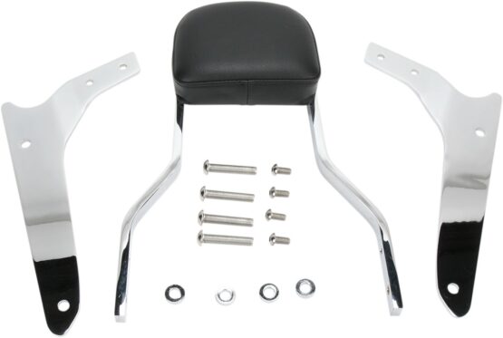 Short Square 14" Sissy Bar Chrome