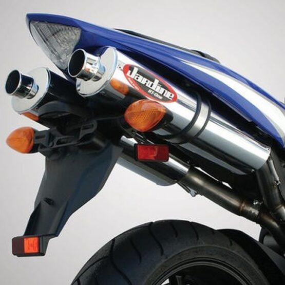 RT1 Dual Aluminum Slip On Exhaust SD - Image 2