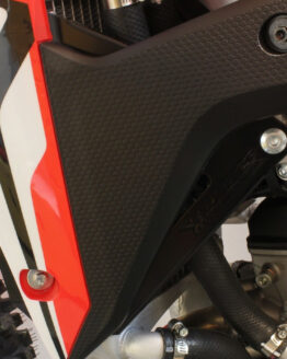 Black Aluminum Radiator Braces