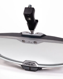 Halo-RA LED Rear View Mirror w/ Multimode lighting & Cast Aluminum Bezel