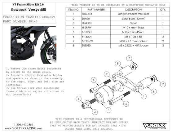 V3 2.0 Frame Slider Kit - Image 3