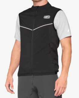 100% Men's Corridor Stretch Vest Black XL