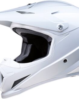 Rise Solid Full Face Offroad Helmet Gloss White 4X-Large