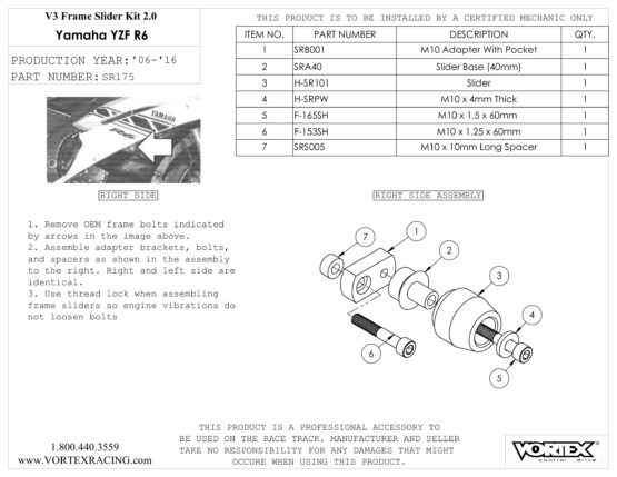 V3 2.0 Frame Slider Kit - Image 3